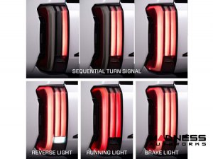 Toyota Tundra LED Tail Lights - Smoked - Form Lighting - 2022+ Toyota Tundra LED Tail Lights - Smoked - Form Lighting - 2022+